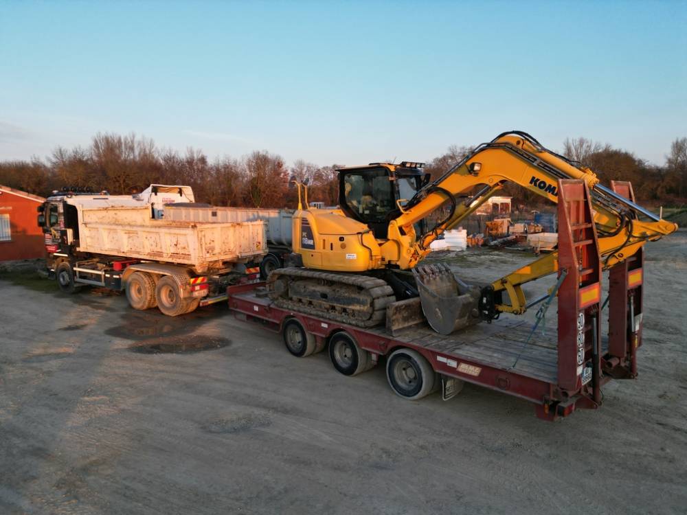 Prêts à partir pour un nouveau chantier !